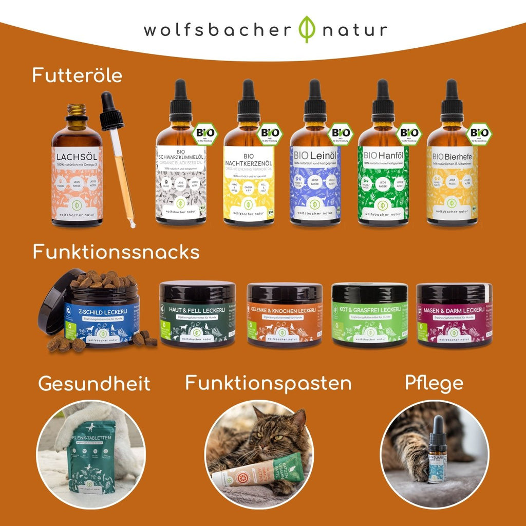 3er Sparset Gelenksnacks für Hunde - Wolfsbacher Natur - empact brands - 