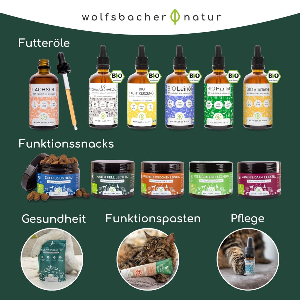 3er Sparset Haut & Fell Leckerli für Hunde - Wolfsbacher Natur - empact brands - 