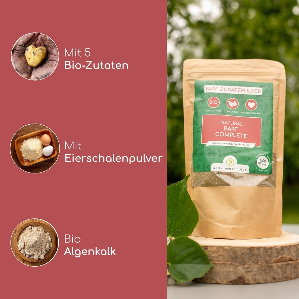 BARF Complete Pulver - Wolfsbacher Natur - empact brands - 