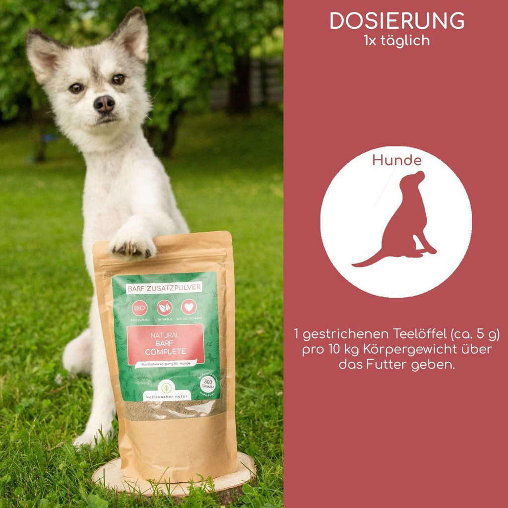 BARF Complete Pulver - Wolfsbacher Natur - empact brands - 