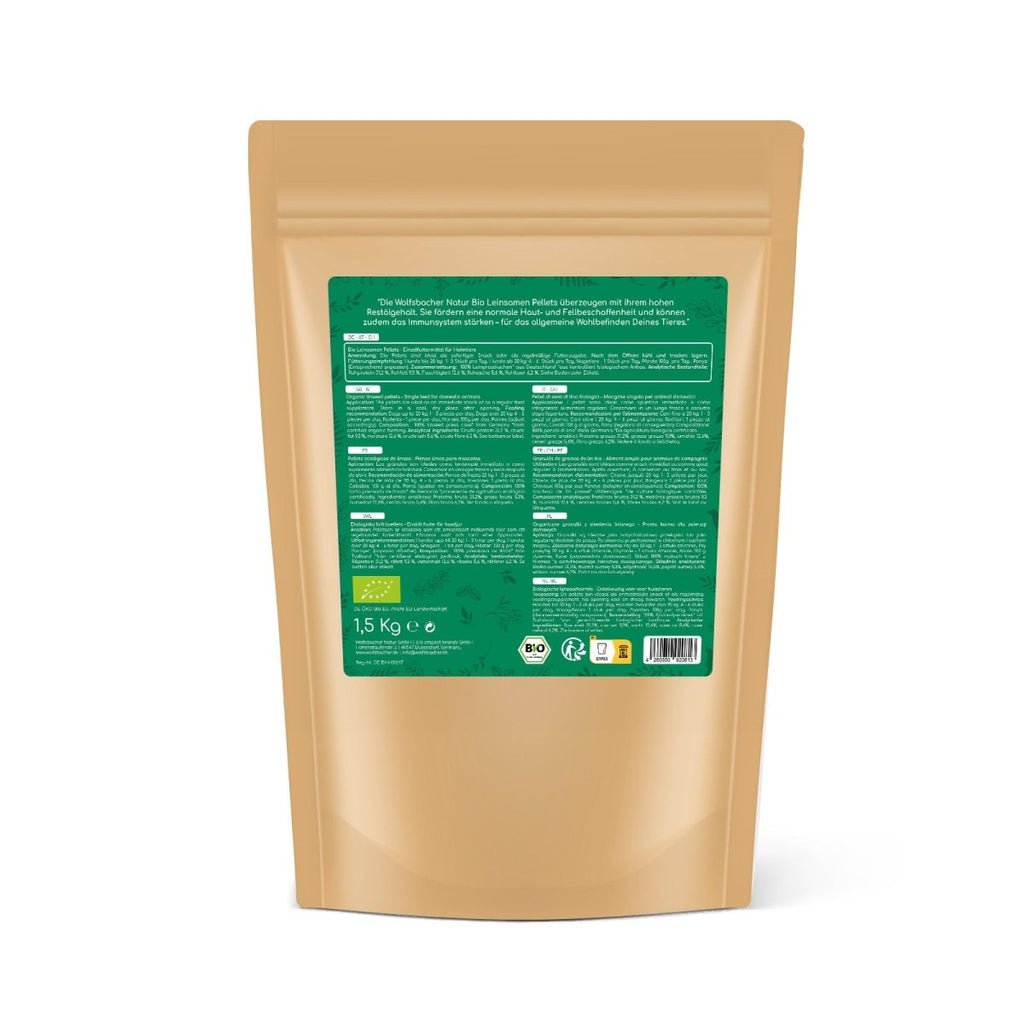 Bio Leinsamen Pellets - Wolfsbacher Natur - empact brands - Default
