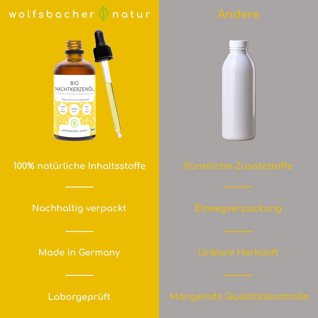 Bio Nachtkerzenöl - Wolfsbacher Natur - empact brands - 100ml
