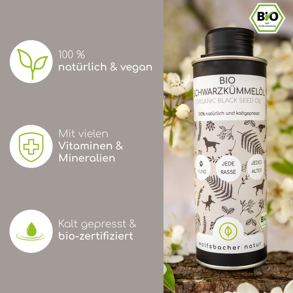 Bio Schwarzkümmelöl - Wolfsbacher Natur - empact brands - 250ml
