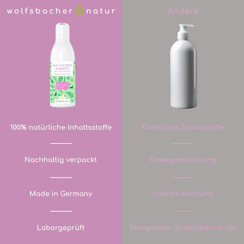 Happy Skin - Anti - Juckreiz Shampoo - Wolfsbacher Natur - empact brands - 