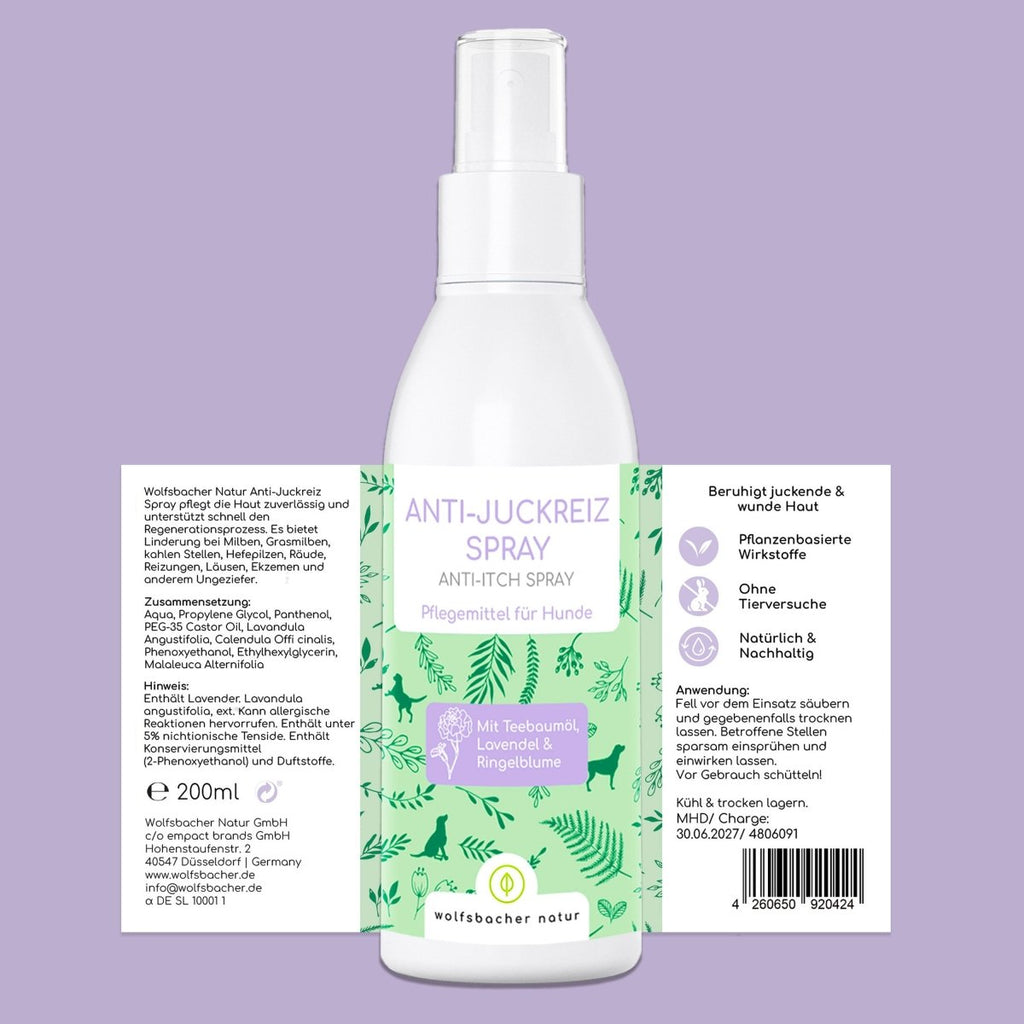 Happy Skin - Anti - Juckreiz Spray - Wolfsbacher Natur - empact brands - 