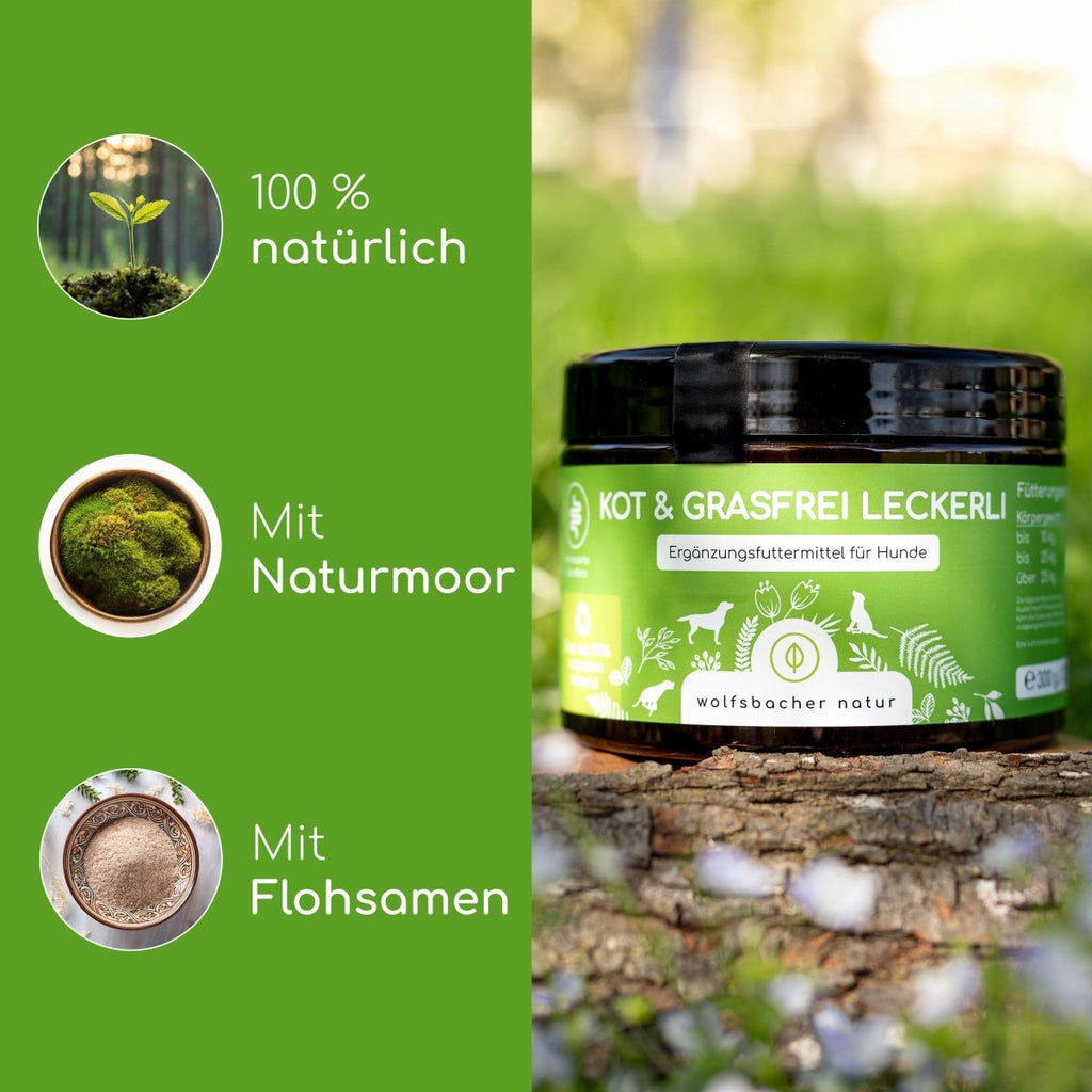 Kot & Grasfrei Snacks für Hunde - Wolfsbacher Natur - empact brands - 