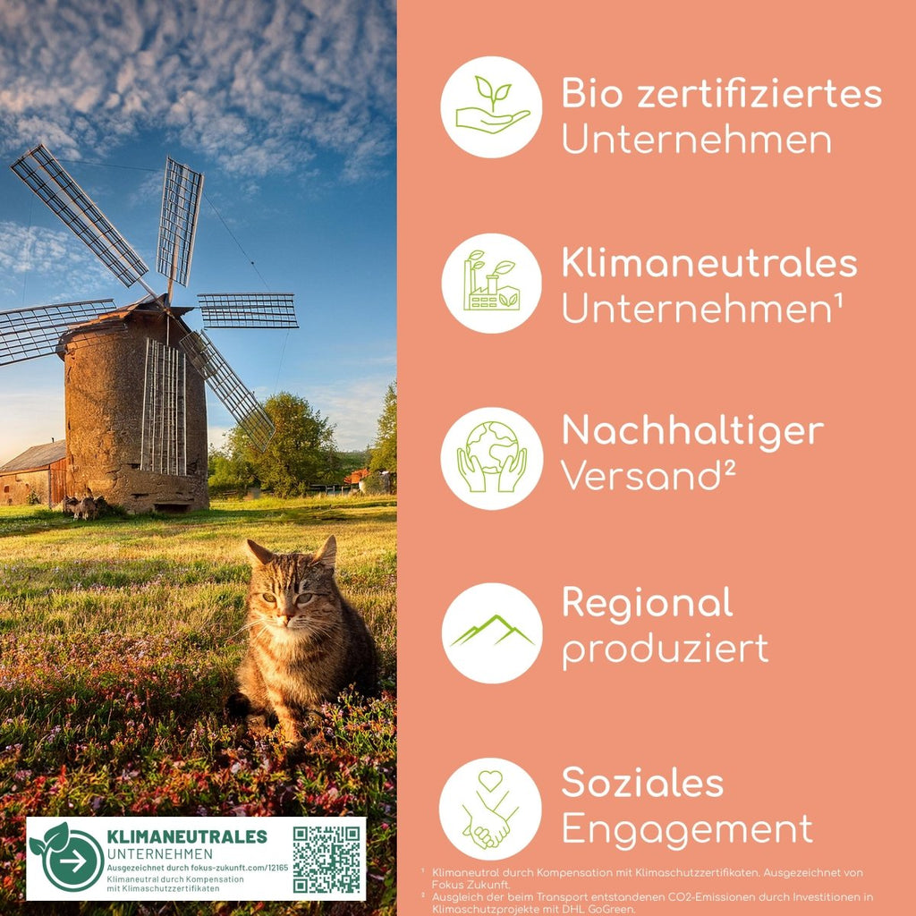 Natürliches Lachsöl für Hunde & Katzen - Wolfsbacher Natur - empact brands - 5 Liter