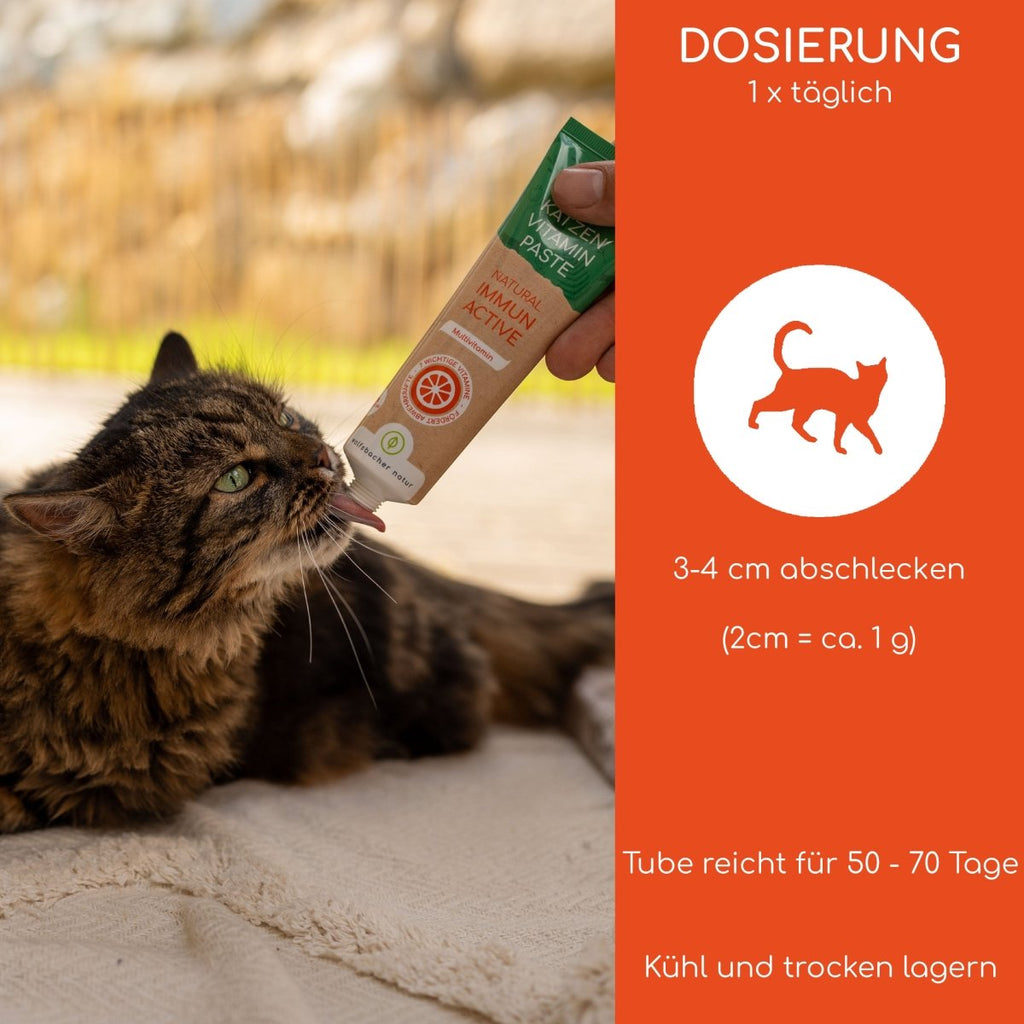 Vitamin Paste für Katzen - Wolfsbacher Natur - empact brands - 