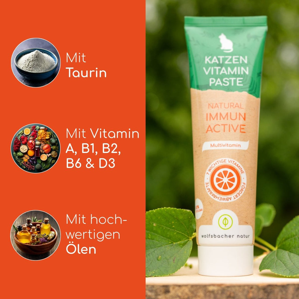 Vitamin Paste für Katzen - Wolfsbacher Natur - empact brands - 