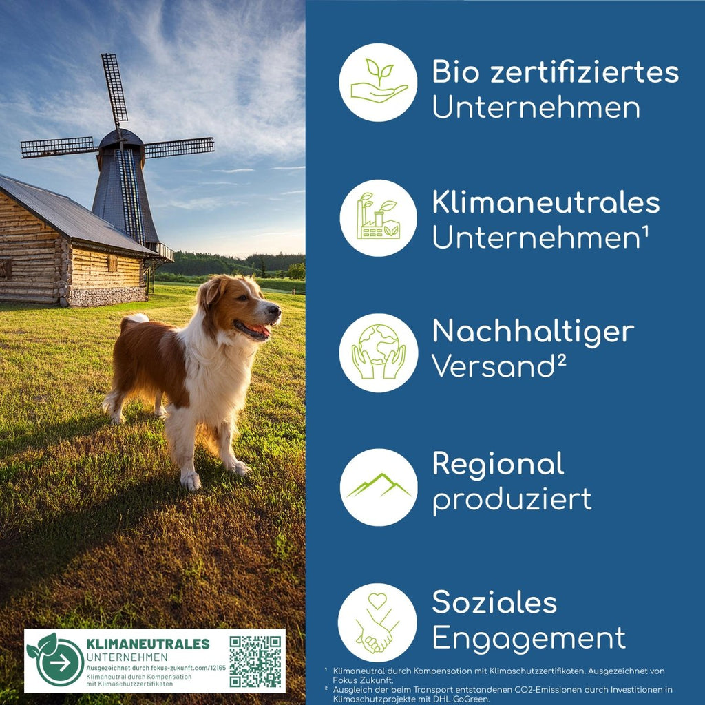 Z - Schild Snacks für Hunde - Wolfsbacher Natur - empact brands - 